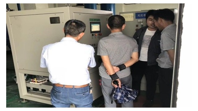 蘇州黃埭污水廠現場調試